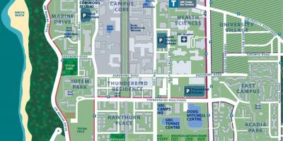 Bms vankuveris campus žemėlapis