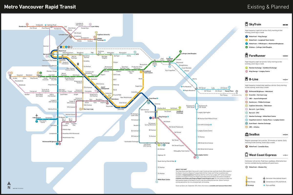 tranzito skytrain žemėlapyje