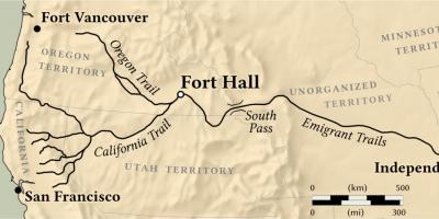 Žemėlapis fort vankuveris