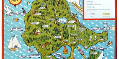 Žemėlapis stanley parkas pėsčiomis