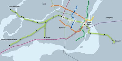 Žemėlapis vankuveris monorail